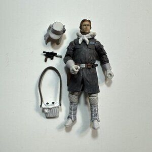 Star Wars The Saga Collection Han Solo (Hoth Outfit) Hasbro 2007 Loose